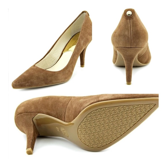 MICHAEL Michael Kors Shoes - MICHAEL MICHAEL KORS Brown Suede Pumps